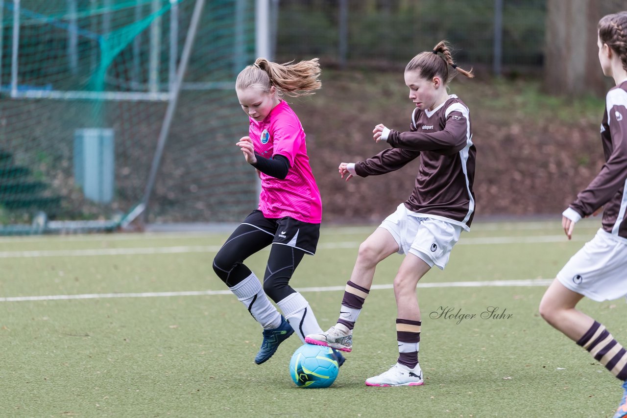 Bild 111 - wCJ Komet Blankenese - VfL Pinneberg : Ergebnis: 1:1